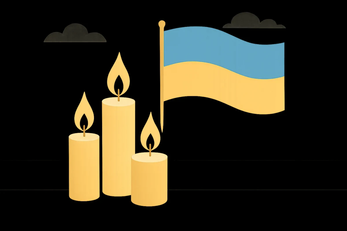 Привітання з Днем Гідності і Свободи — щирі побажання — картинка без напису