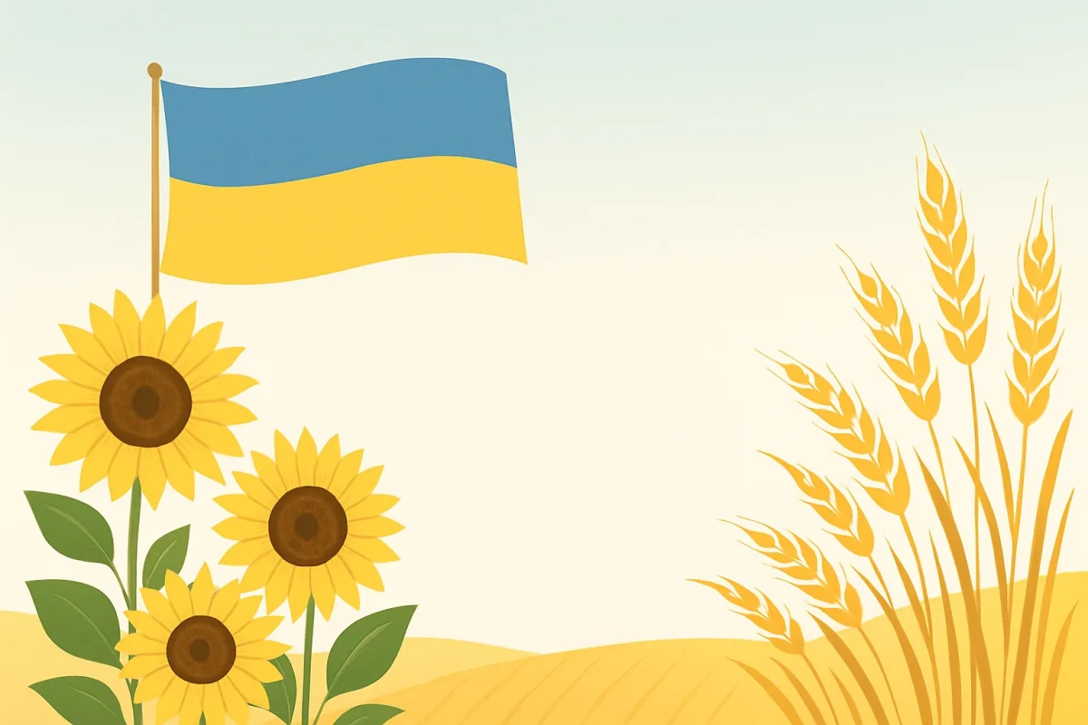 Привітання з Днем Незалежності України — щирі побажання — картинка без напису