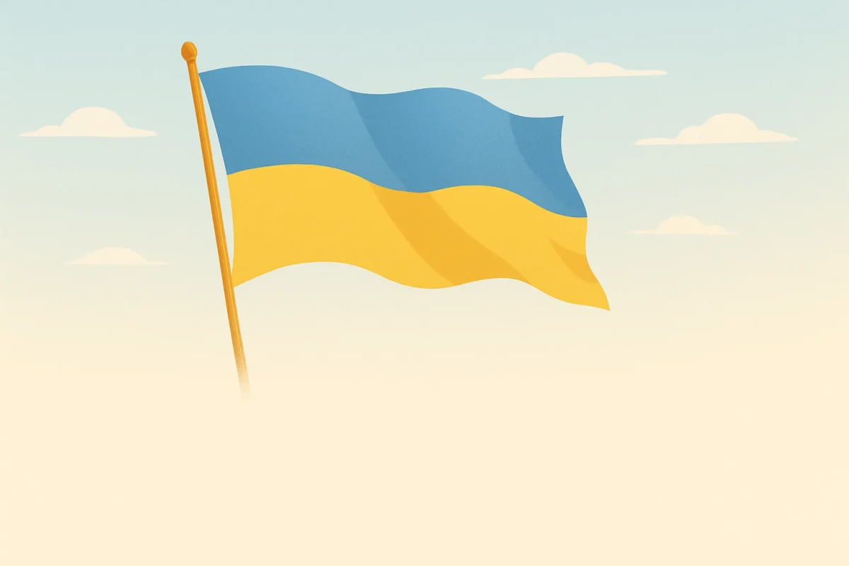 Привітання з Днем Державного Прапора — щирі побажання — картинка без напису