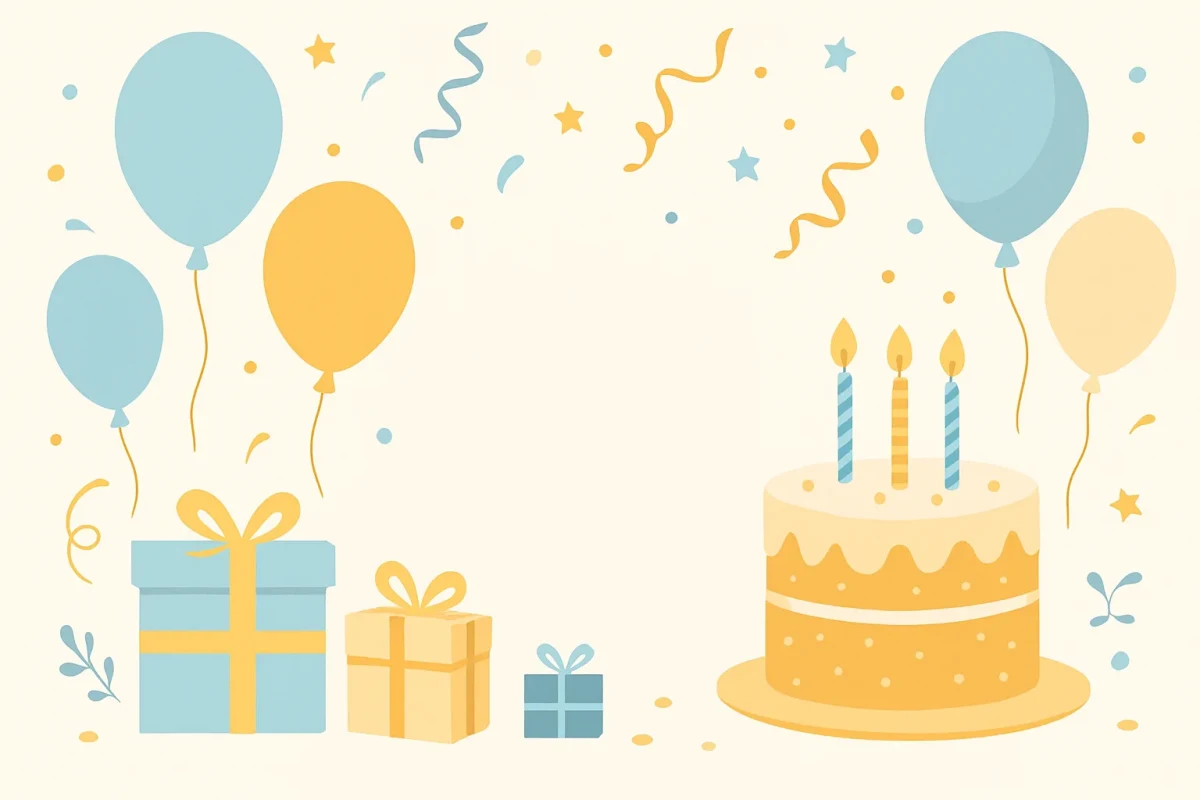 Патріотичні привітання з днем народження чоловіку — картинка без напису